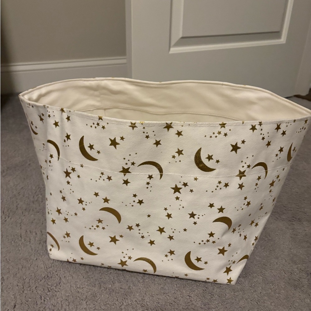 Pottery Barn Kids soft storage basket